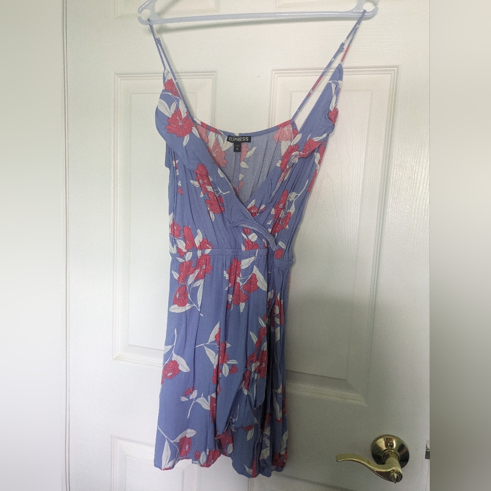Fun floral summer dress